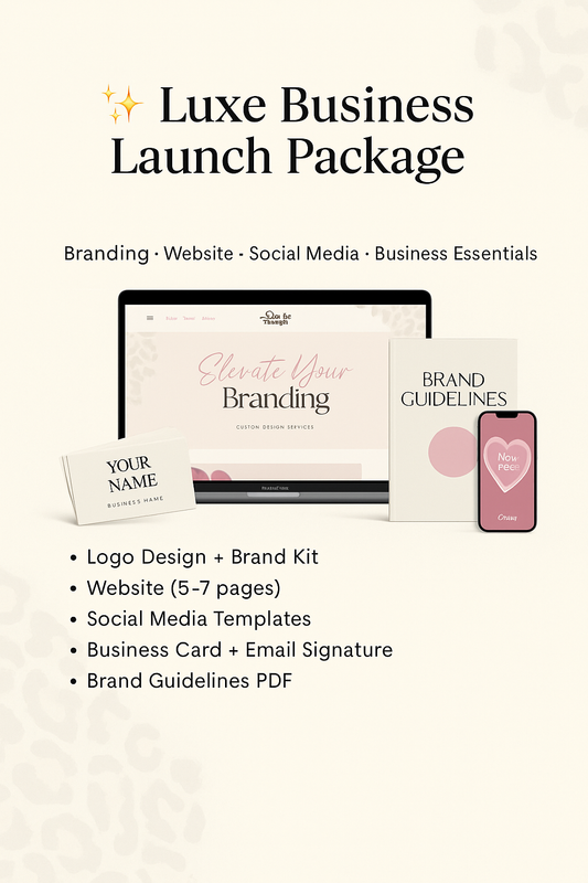 👑 The Luxe Business Launch Package