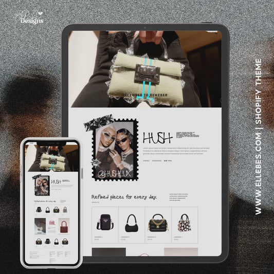 Hush One-Page Shopify Template