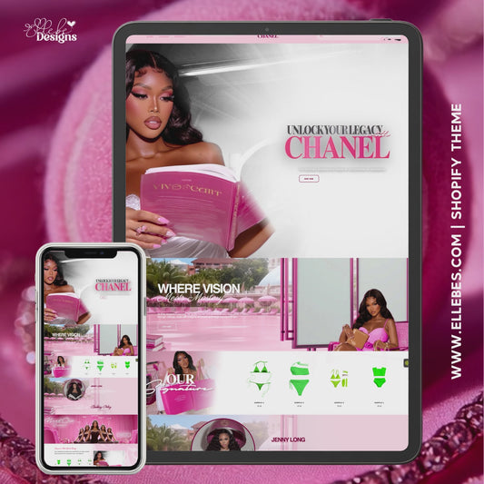 Élan Coach One-Page Shopify Template