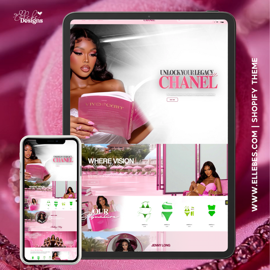 Élan Coach One-Page Shopify Template