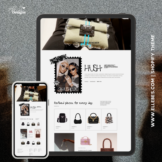 Hush One-Page Shopify Template